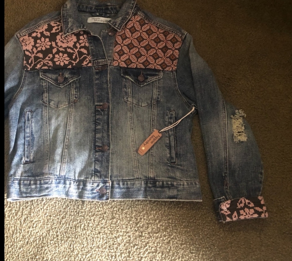 💥SALE💥NWT✨HIPPIE LAUNDRY JEAN JACKET!✨